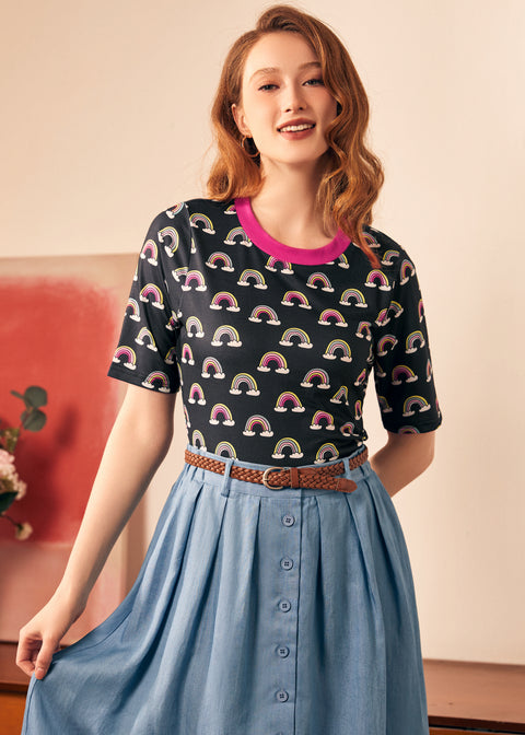 Lucky Charm Rainbow Tee (Final Sale)