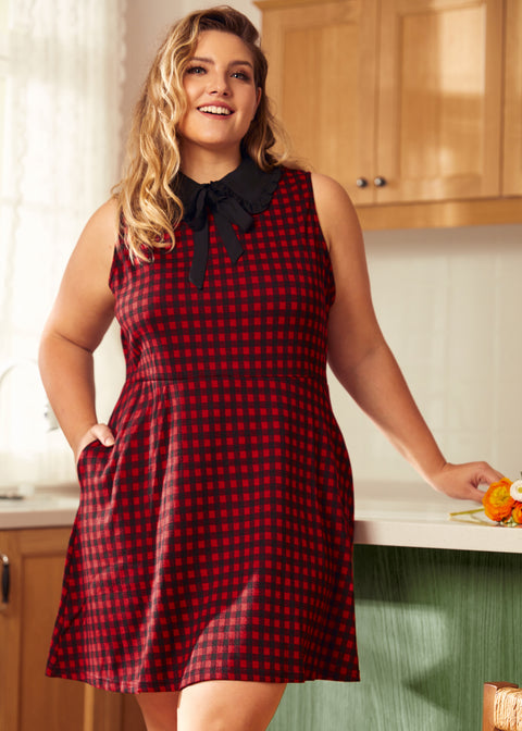 November Nostalgia Flare Dress