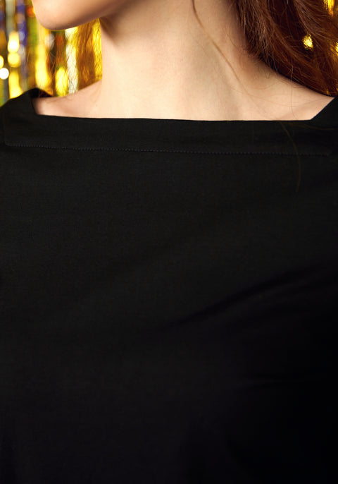 Old Hollywood 3/4 Sleeve Top