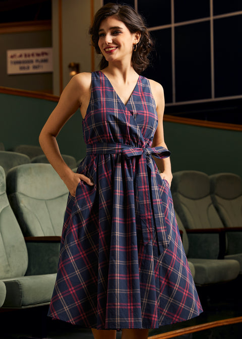 Instant Energy Faux-Wrap Dress