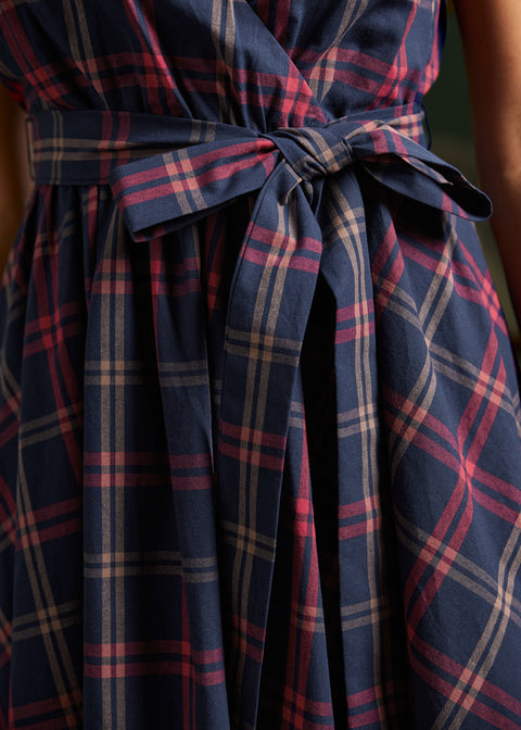 Instant Energy Faux-Wrap Dress