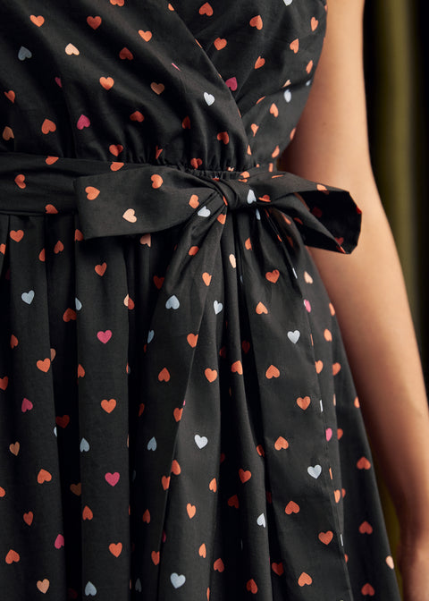 Instant Energy Faux-Wrap Dress