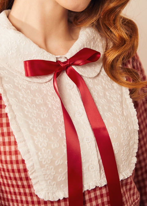 Vintage Vision Tie-Neck Dress