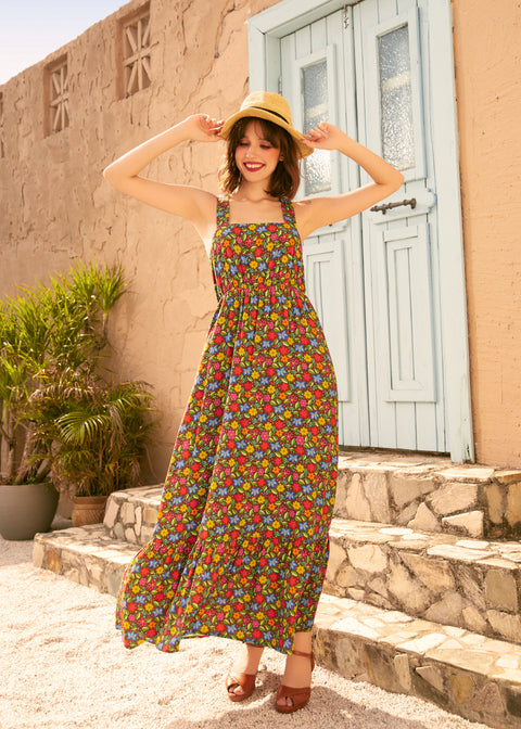 Sun-Kissed & Tiered Maxi Dress