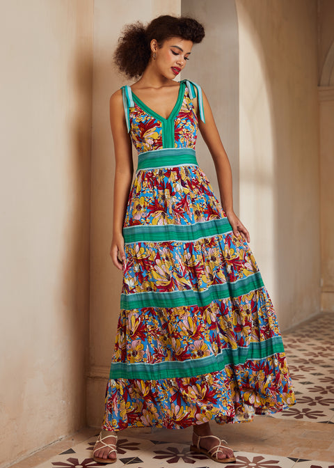 The Sunset Stroll Maxi Dress