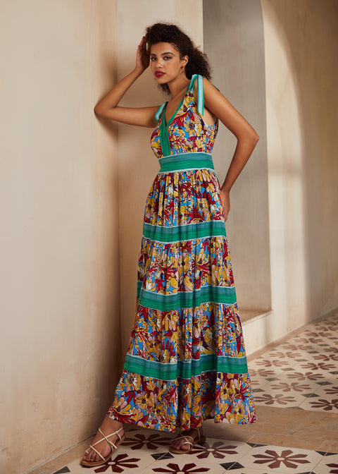 The Sunset Stroll Maxi Dress
