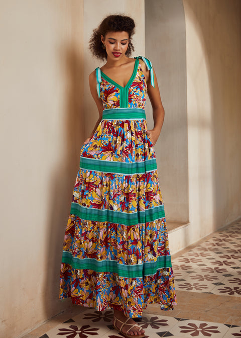 The Sunset Stroll Maxi Dress