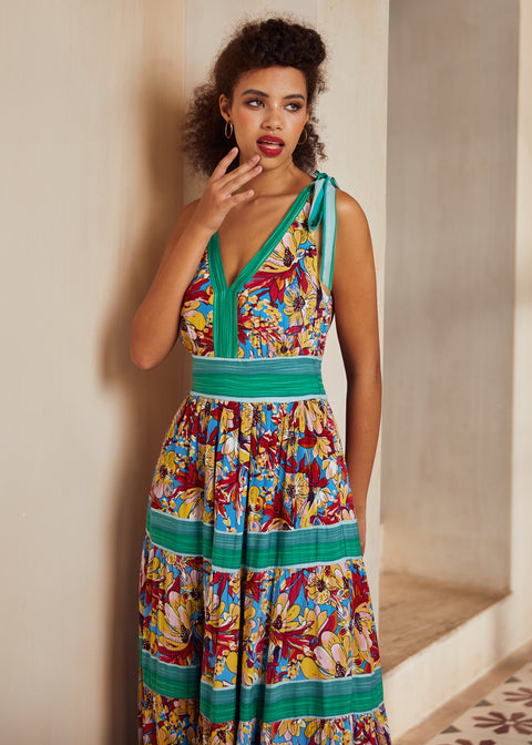 The Sunset Stroll Maxi Dress