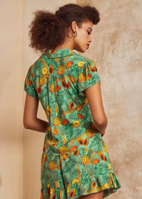 Call It A Classic Camp Collar Shirt