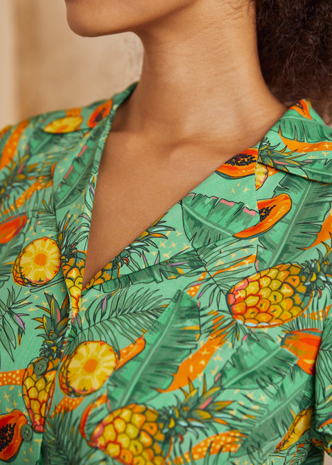 Call It A Classic Camp Collar Shirt