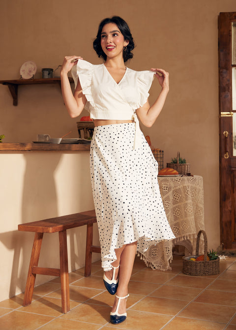 Wrapped in Ruffles Top