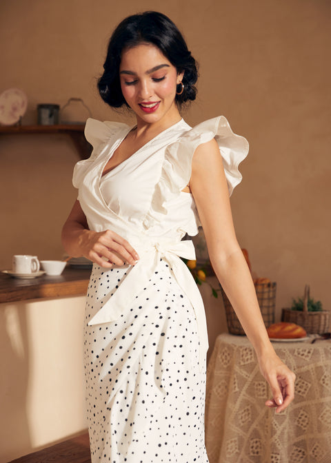 Wrapped in Ruffles Top