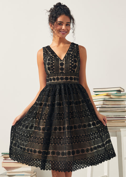 The Vivienne V-Neck Dress