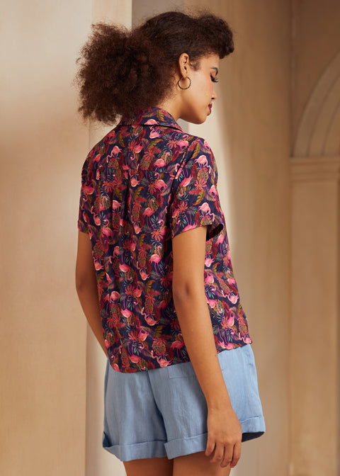 Call It A Classic Camp Collar Shirt