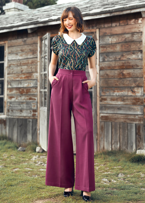 Lazy Afternoon Wide Leg Pants