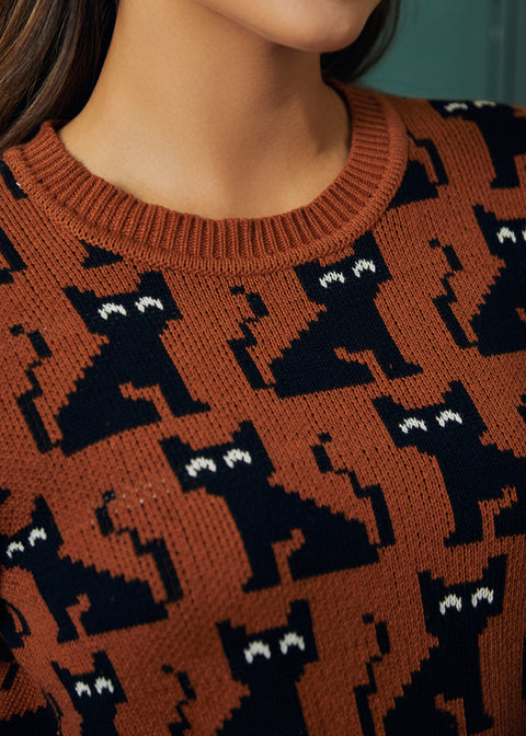 Notes of Nostalgia Crewneck Pullover