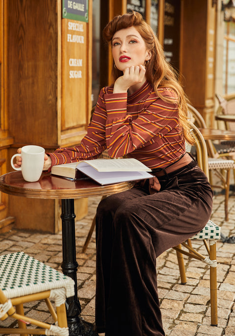 Sweetly Stated Turtleneck Top