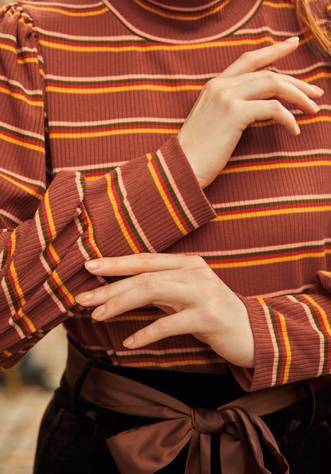 Sweetly Stated Turtleneck Top