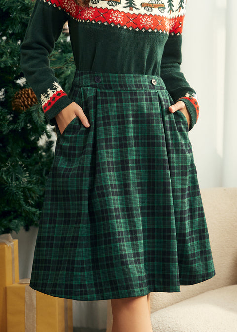Evergreen Outing Midi Skirt