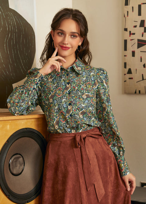 Hoot & Haute Button-Up Top