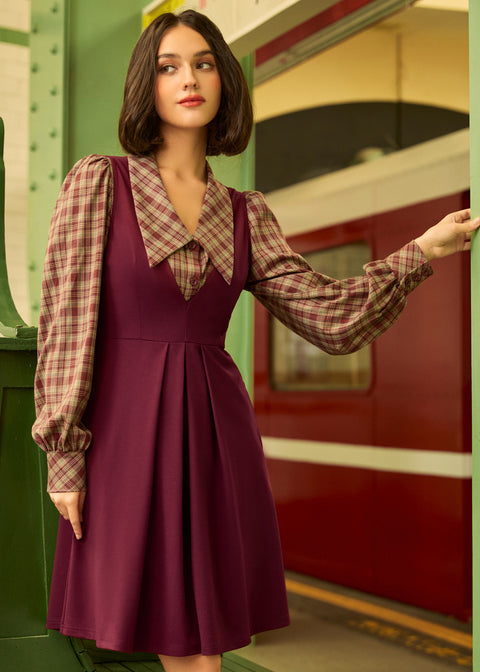 The Campus Cutie Jumper Dress