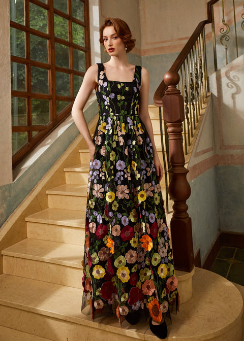 Drama in Bloom Maxi Dress