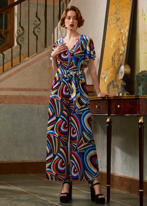 The Twist & Stripe Jumpsuit