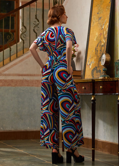 The Twist & Stripe Jumpsuit