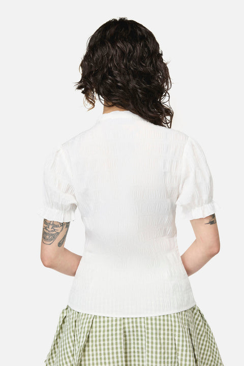 Naiad Pond Tie Blouse