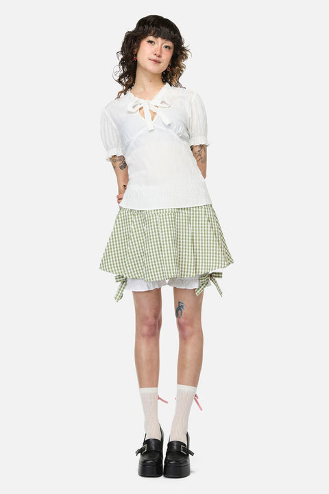 Naiad Pond Tie Blouse