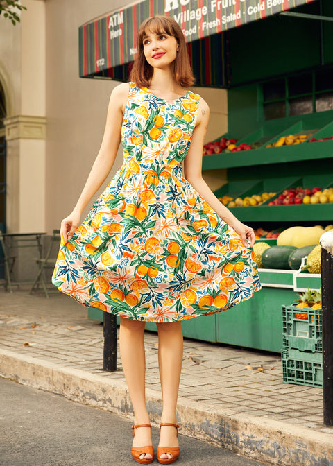 PRESALE Market Day Fit & Flare Dress