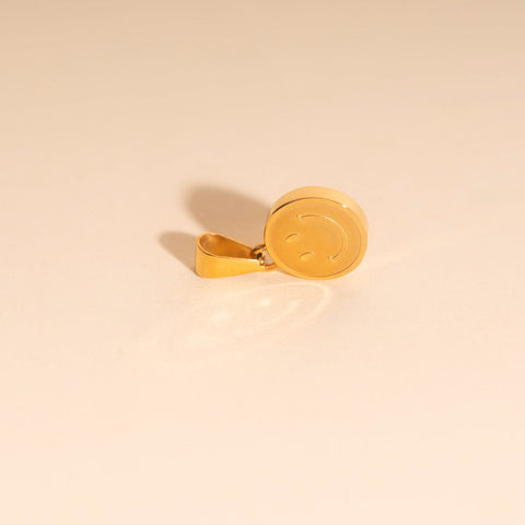 Smiley Face Necklace Charm