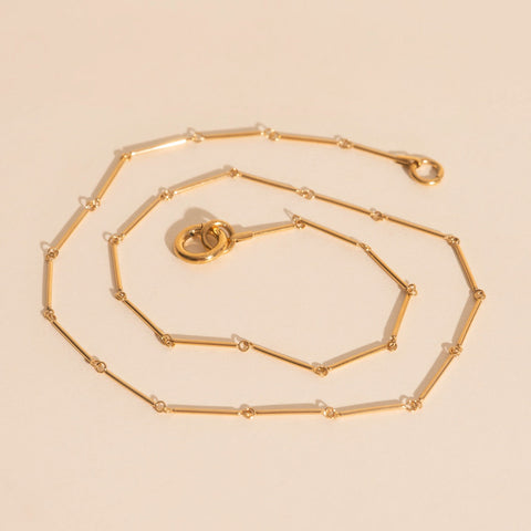 Bar Link Chain Necklace