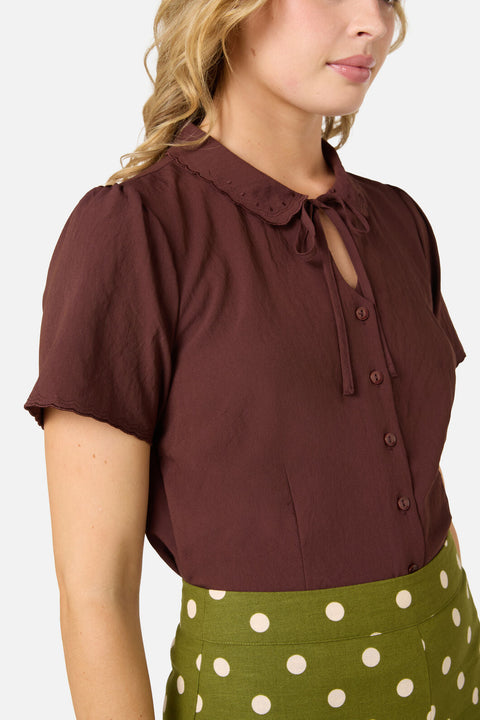Josie Short Sleeve Blouse