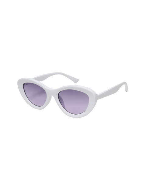 MILA White Cat Eye Sunglasses